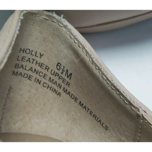 Me Too Holly Tan Platform Heels Sz 6.5 M - Picture 7 of 11